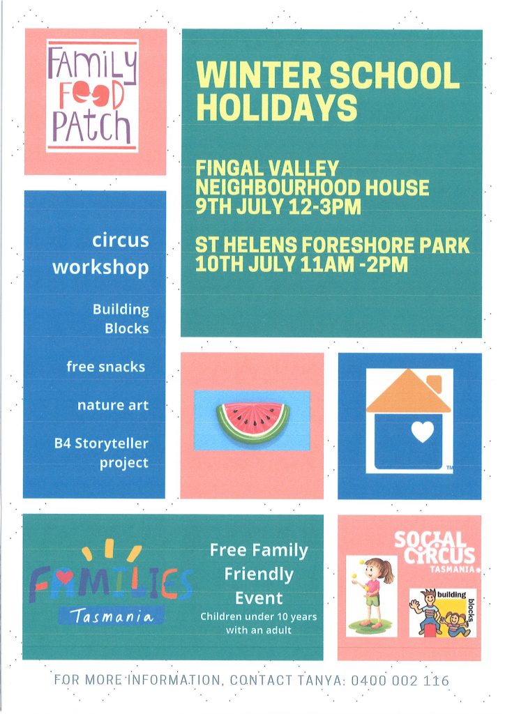 Winter School Holidays July Activities St Helens Neighbourhood House